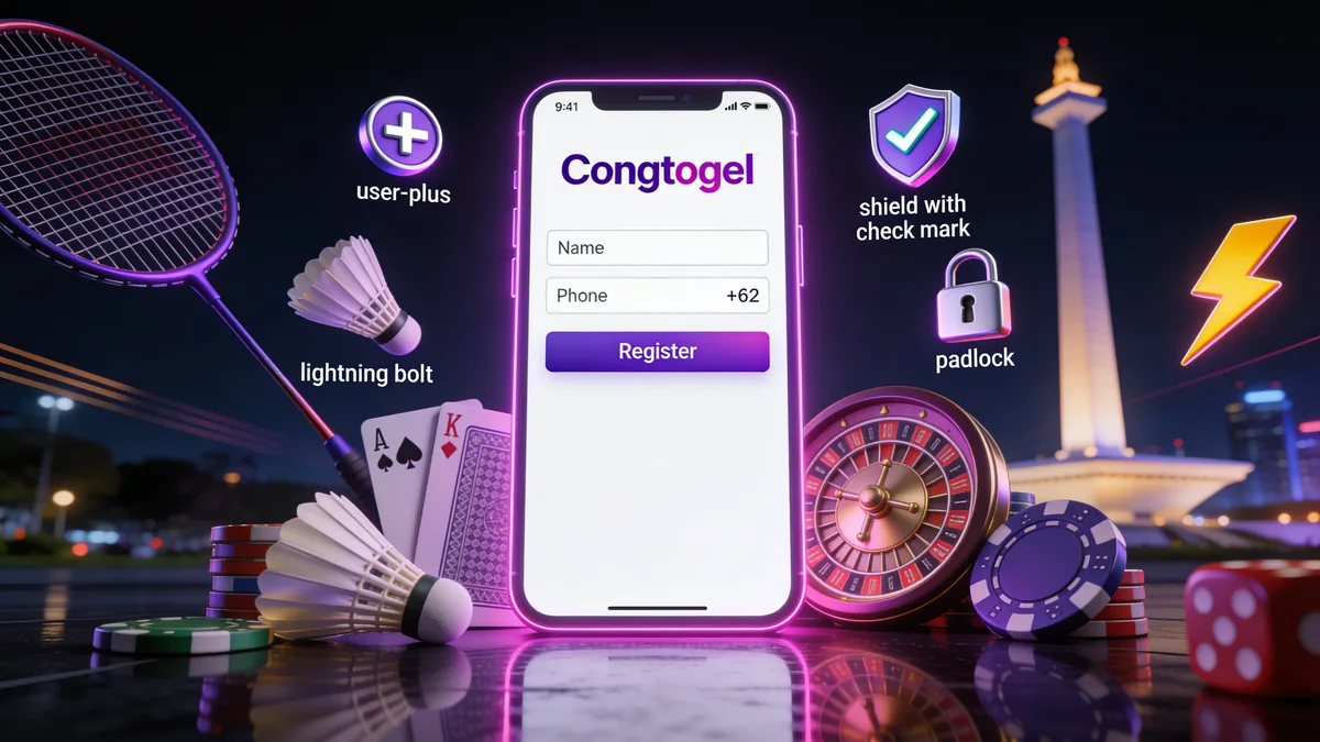 congtogel di Indonesia — Panduan Verifikasi Akun di CONGTOGEL